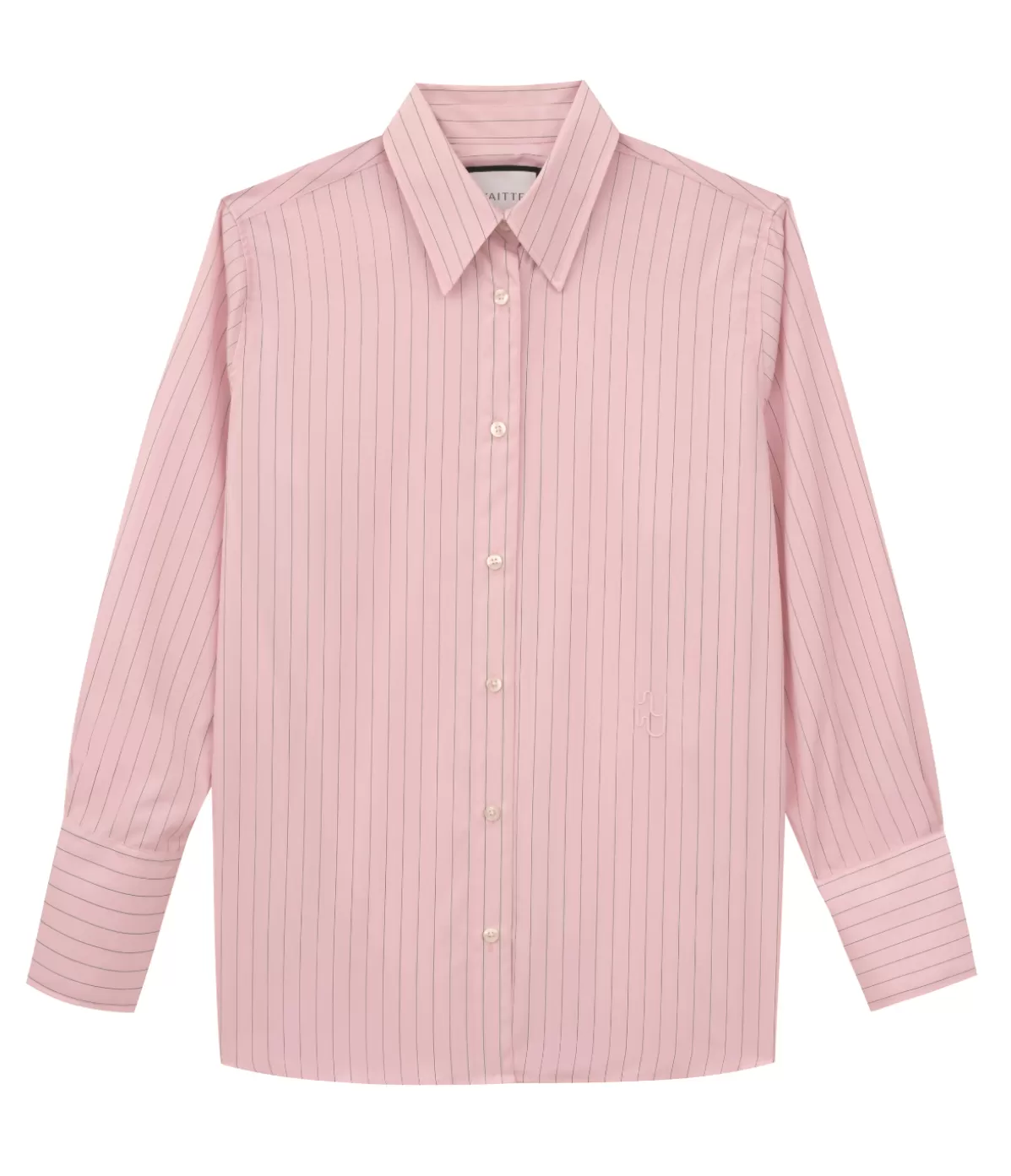 Yaitte Puglia Shirt in Baby Pink and Cappuccino Fashion