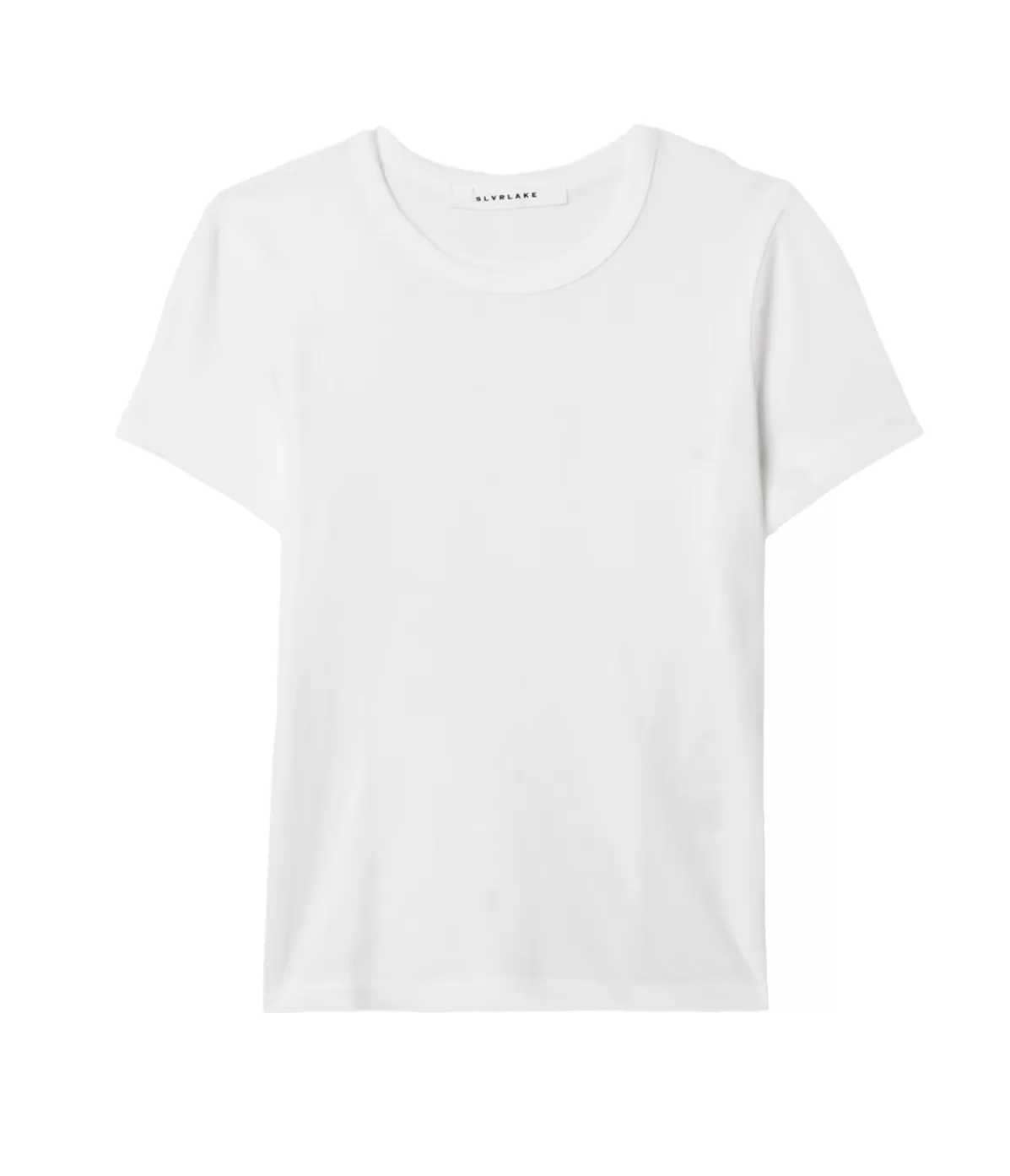 SLVRLAKE Regular Midweight Tee in Natural White Clearance