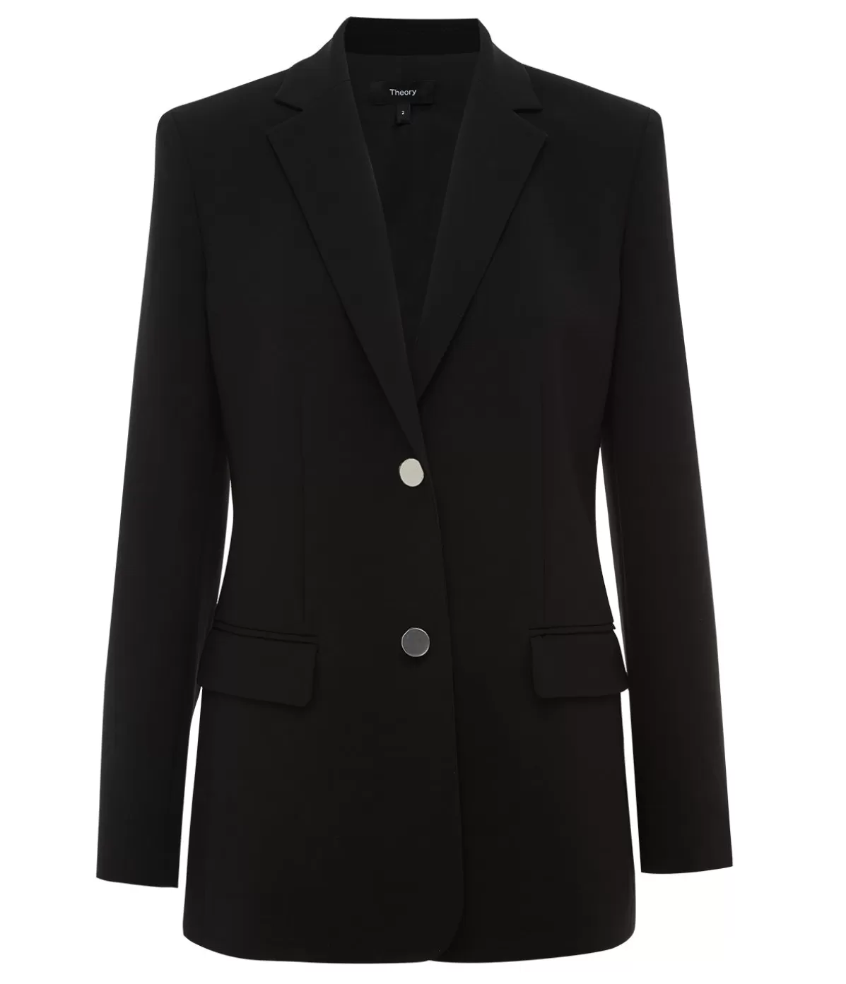 Theory Relaxed Blazer in Black Best Sale