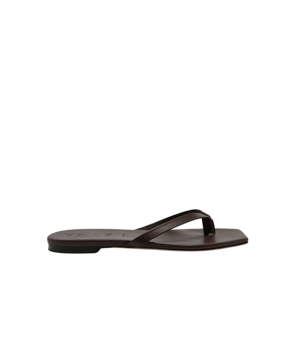 Aeyde Renee Nappa Sandal in Moka Hot