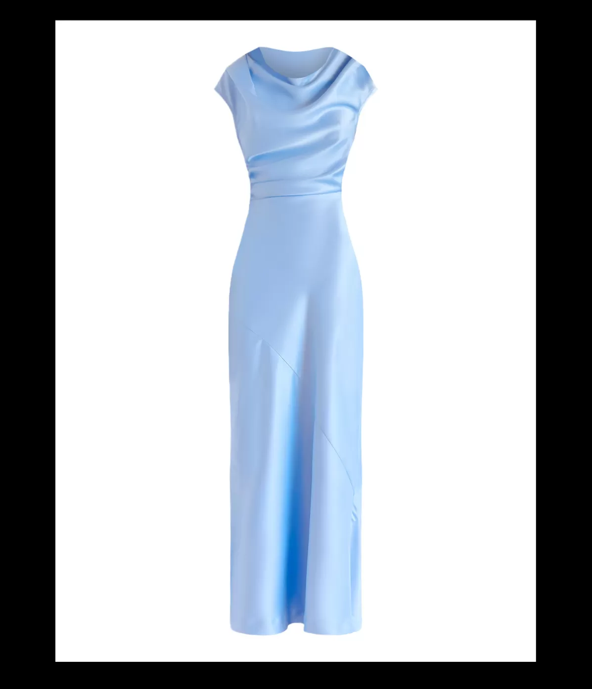 Wynn Hamlyn Rina Maxi Dress in Sky Blue Best Sale