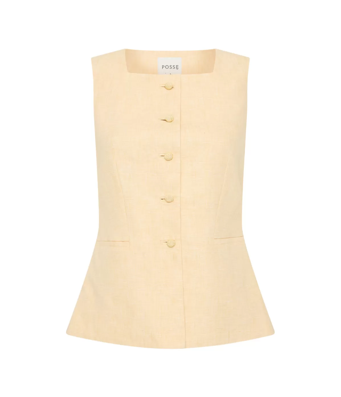 Posse Rio Vest in Dusty Citron Discount