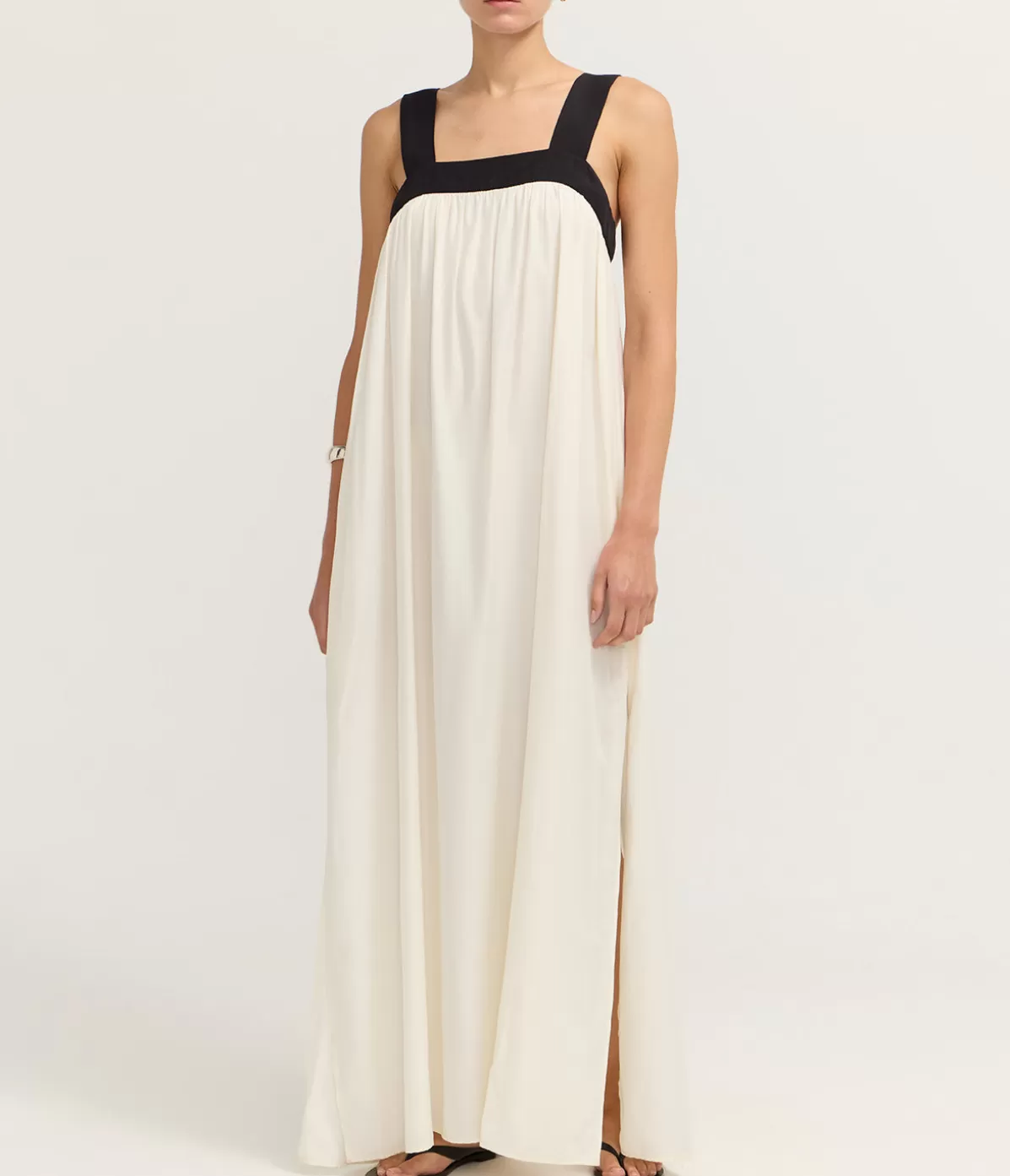 Solaqua Rocco Full Length Dress in Ivory Fashion