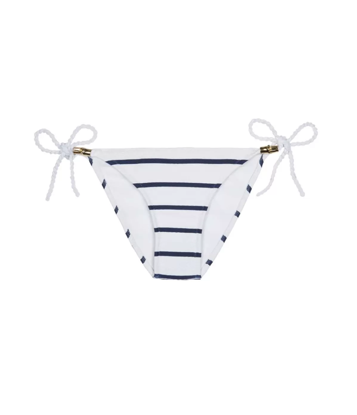 Heidi Klein Rope Tie Side Bikini Bottom in Nautical Cheap