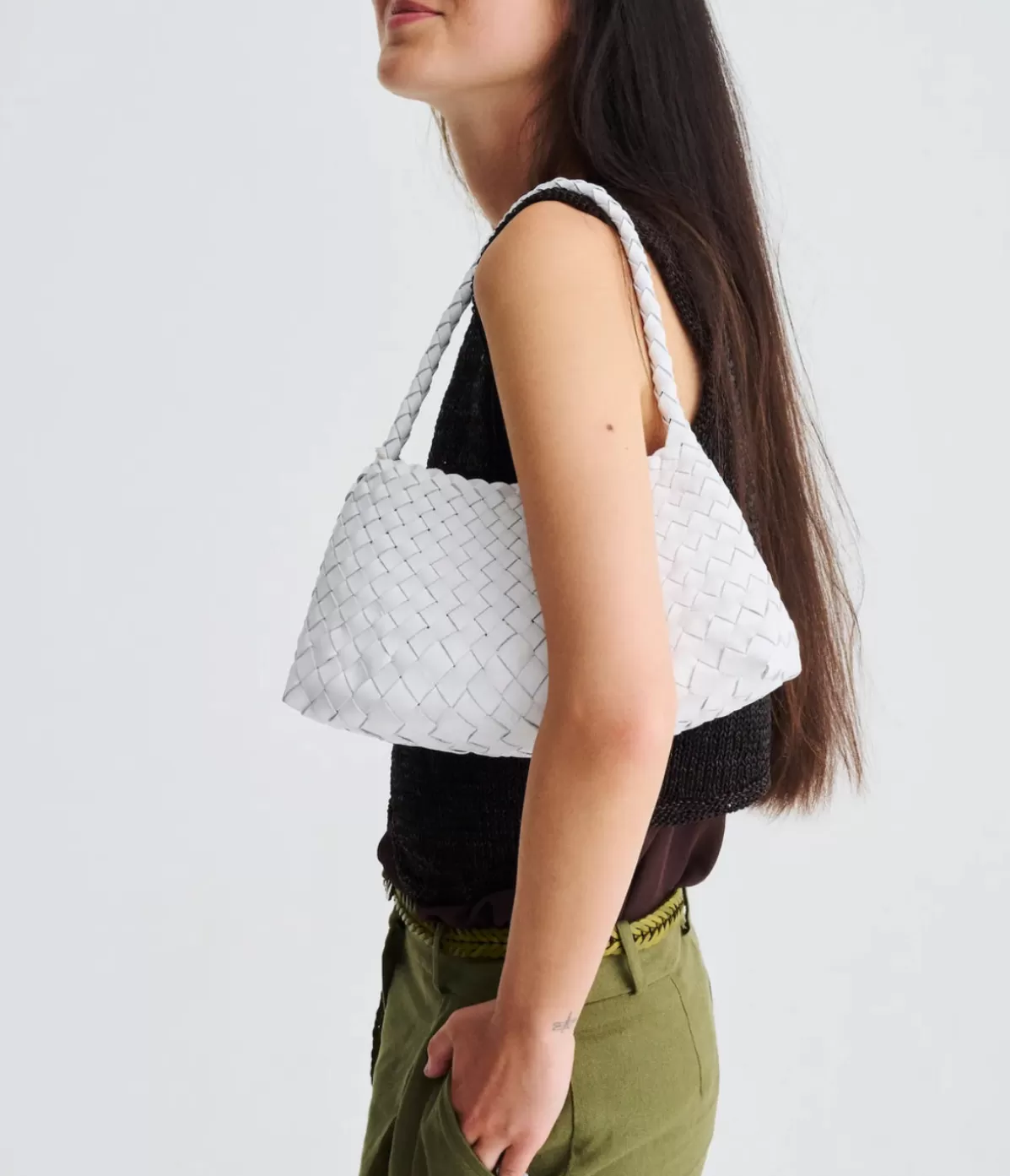 Dragon Diffusion Rosanna Shoulder Bag in White Shop