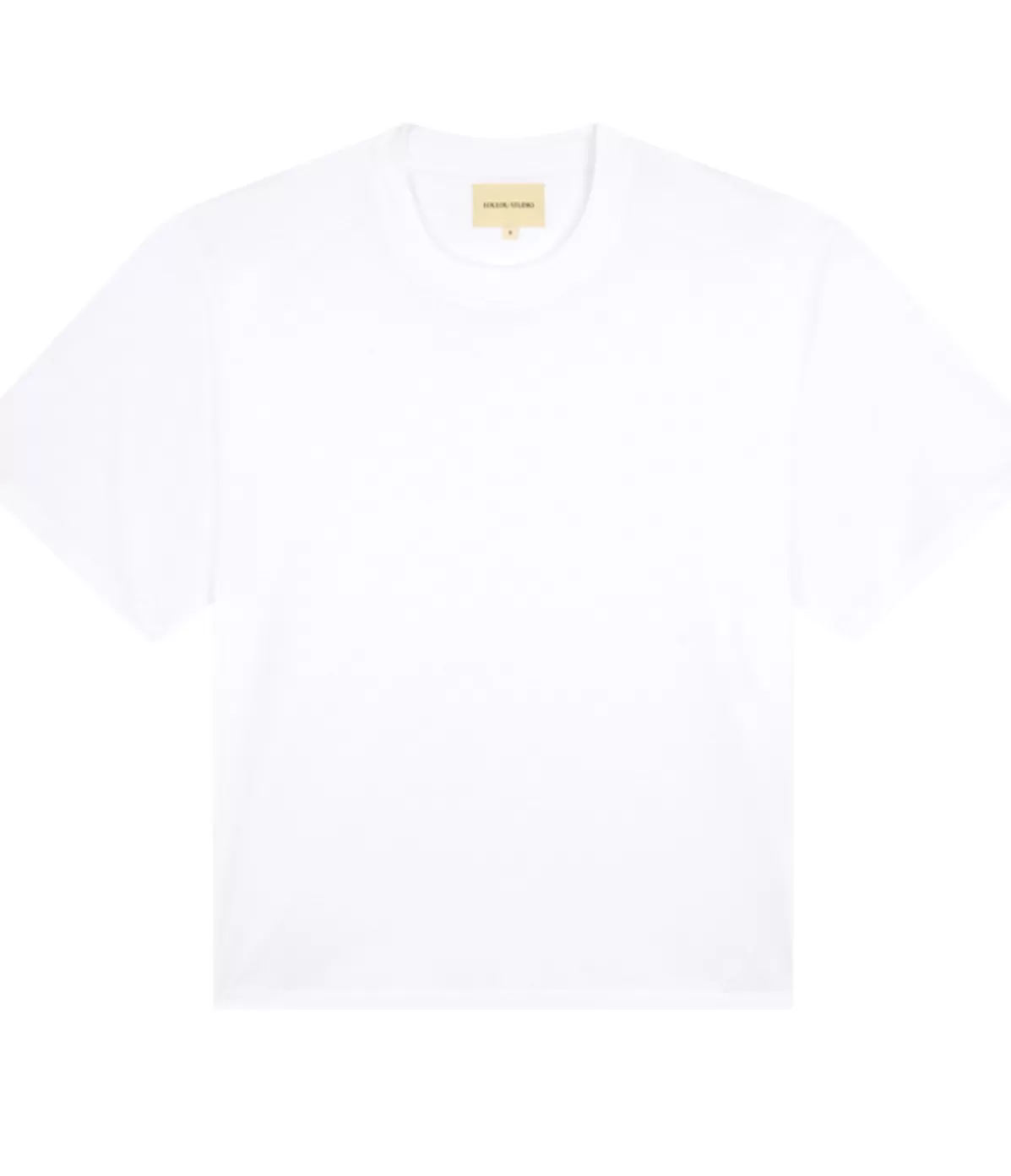 Loulou Studio Round Neck T-Shirt in White Store