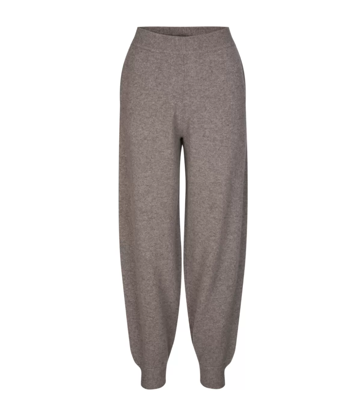 Samsoe Samsoe Sacharlotte Knit Pants in Grey Blue Melange Sale