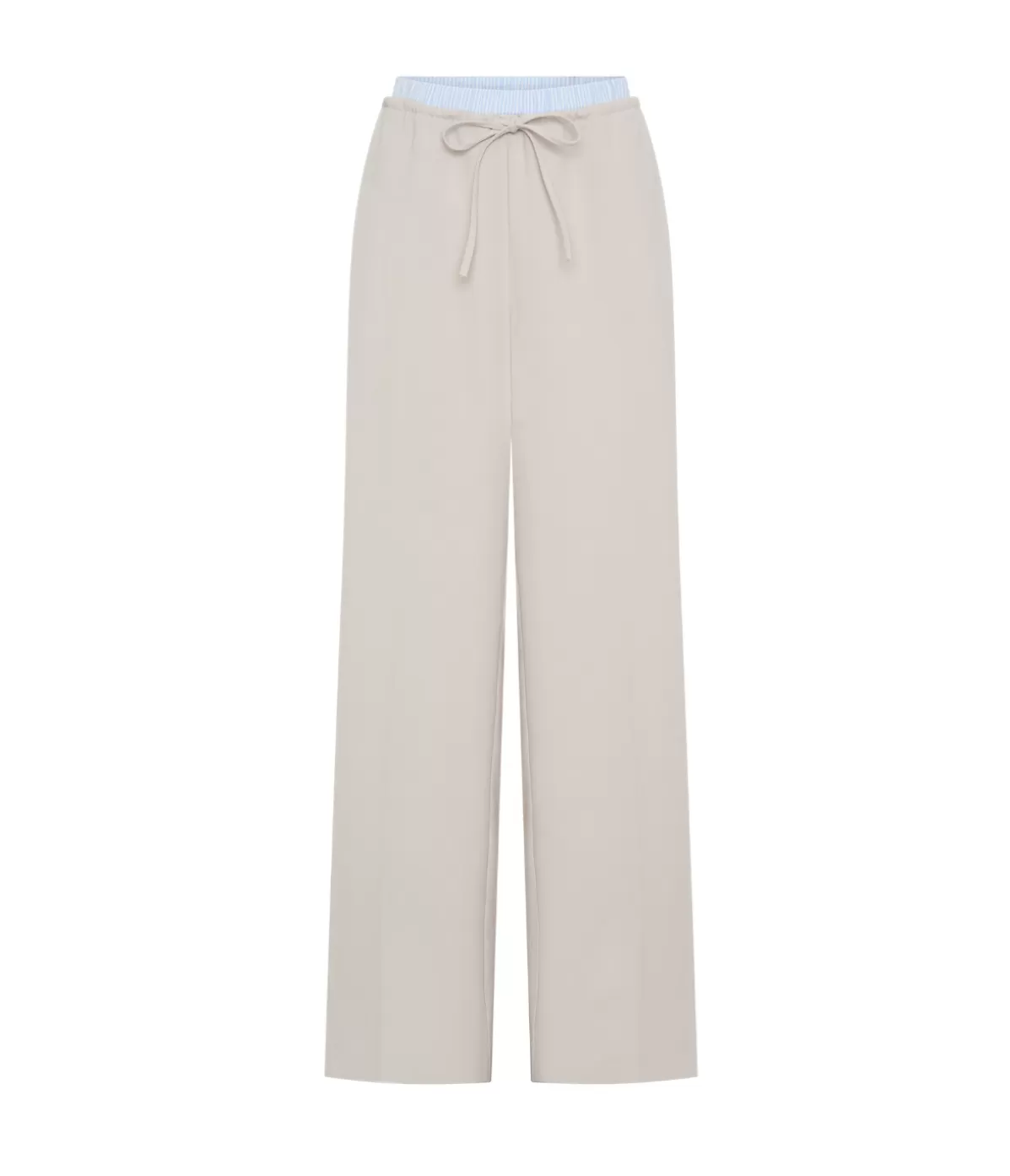 Solaqua Salone Double Waist Pant in Sand Hot