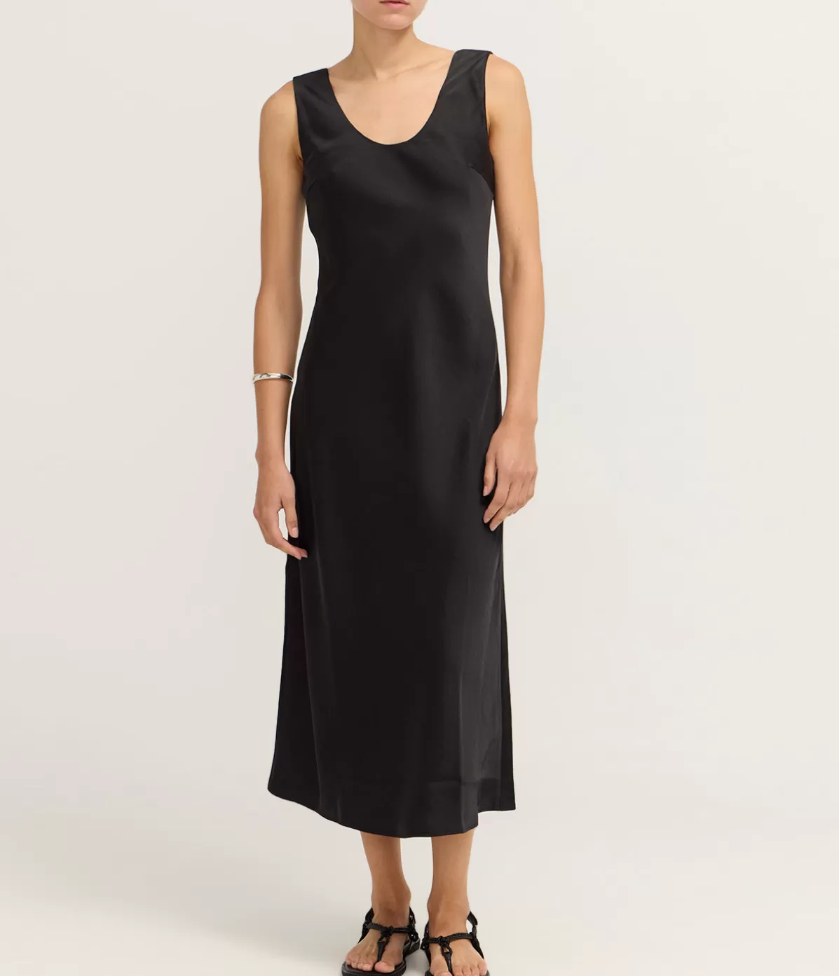 Samsoe Samsoe Sasumma Slip Dress in Black Shop