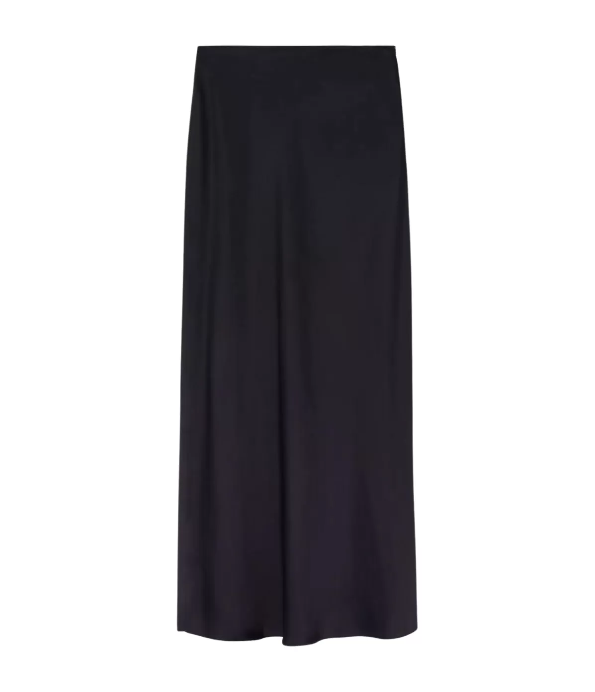 ROHE Satin Maxi Skirt in Black Sale