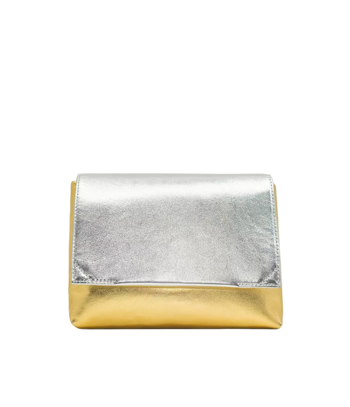 Studio Amelia Sheath Clutch in Gold Flash Sale