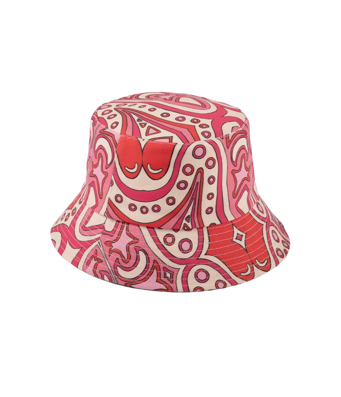 Lack of Color Shore Bucket Hat in Retro Pink Best