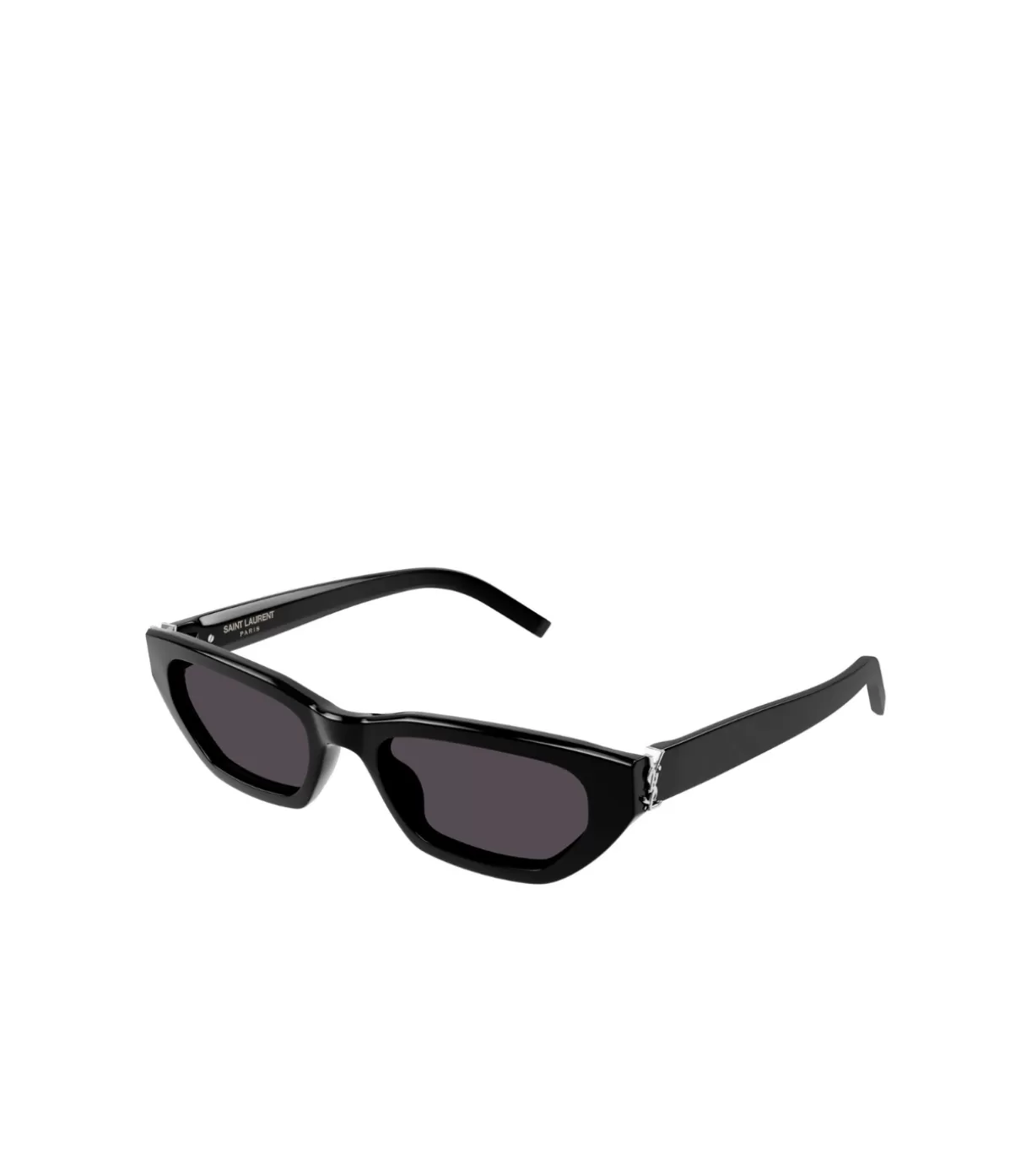 Saint Laurent Slim Cat-eye Sunglasses in Black Store