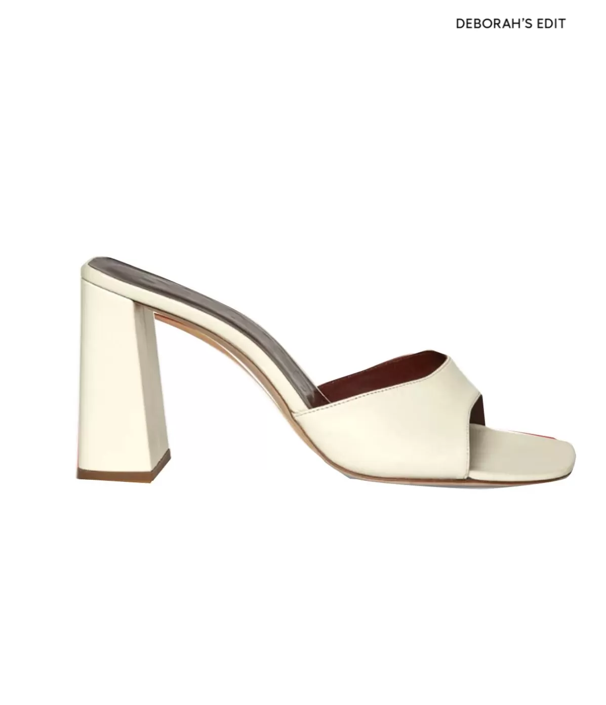 Staud Sloane Heel in Crema Discount