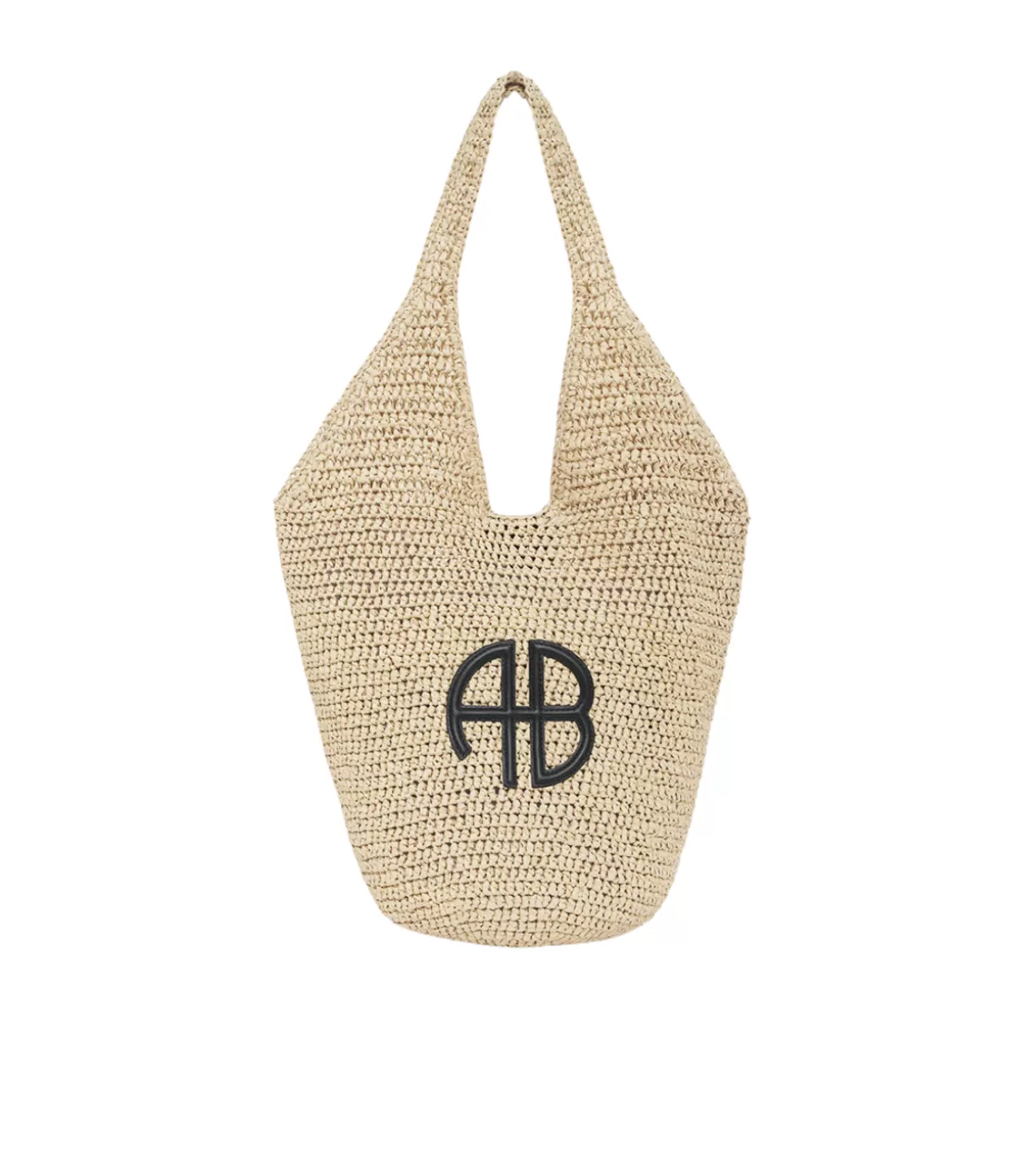 Anine Bing Small Lea Hobo Bag in Natural Online