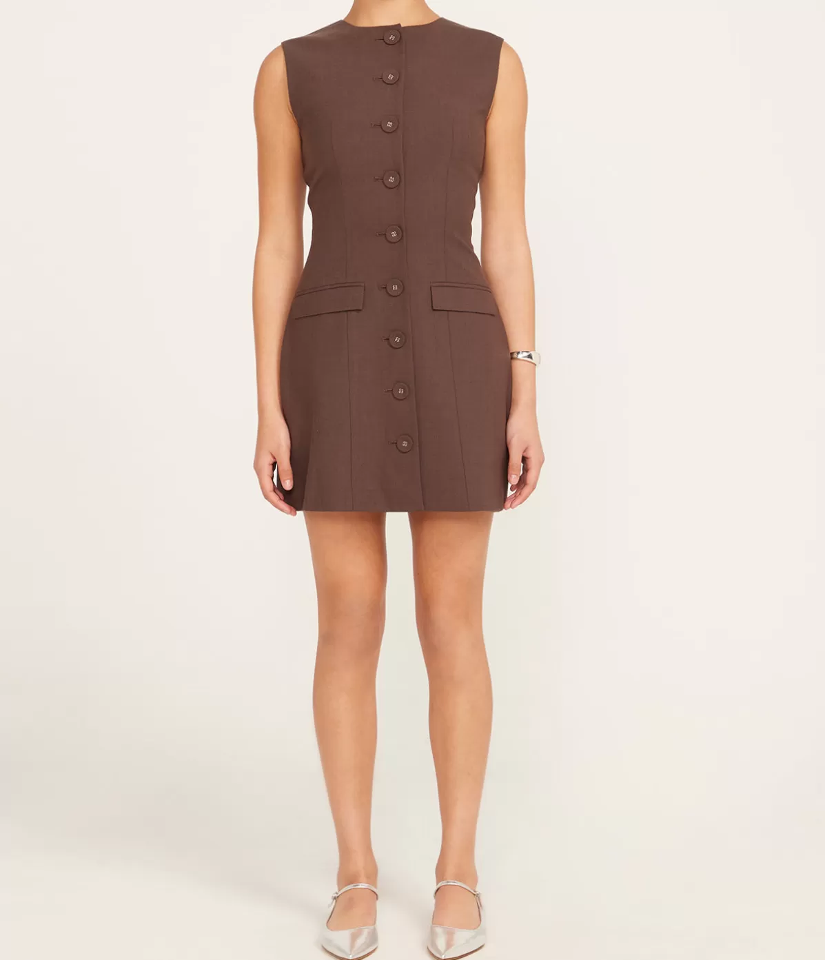 Anna Quan Sofia Dress in Chocolate New