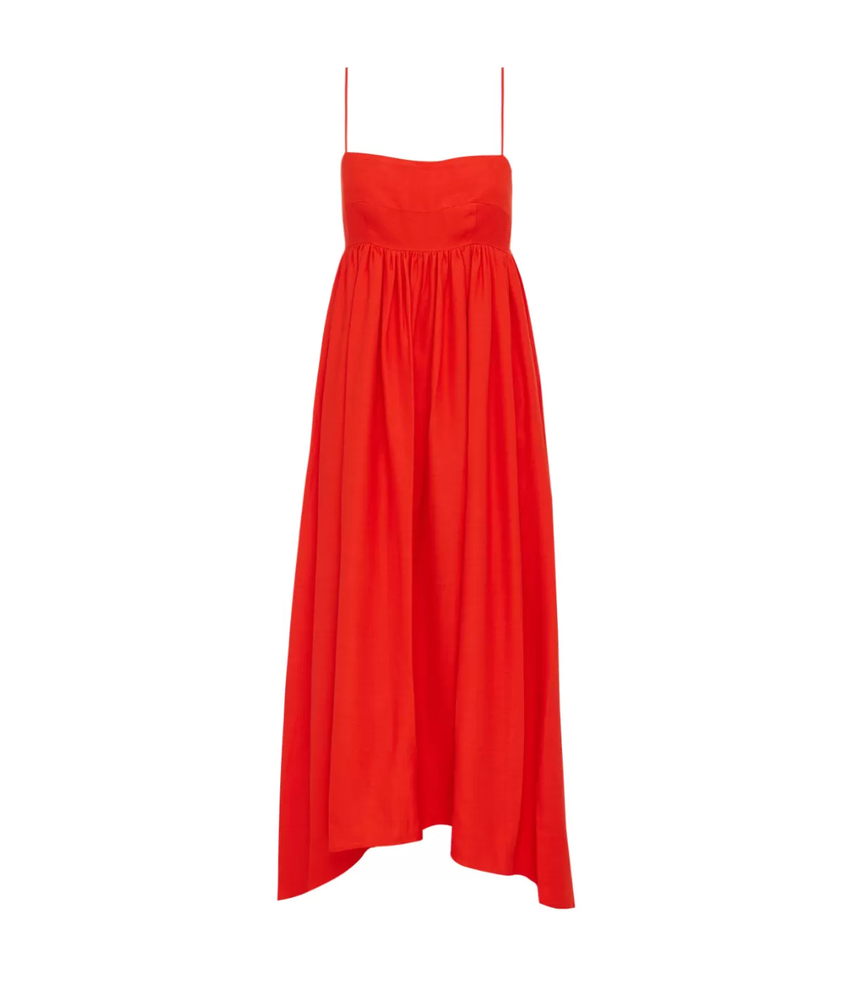 Maggie Marilyn Stay For Dinner Midi Dress in Apple Red Hot