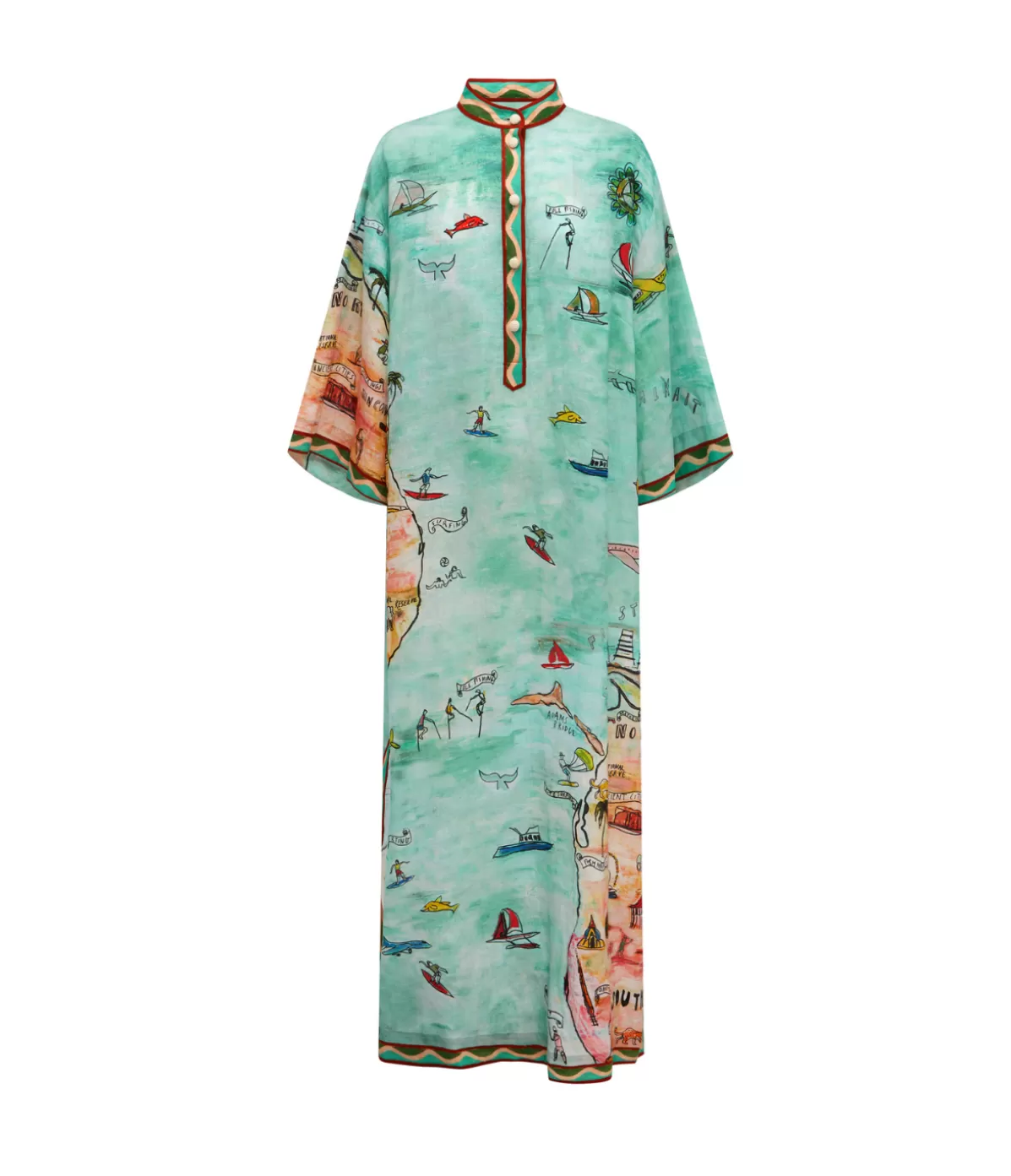 Alemais Swell Shirtdress in Multi Flash Sale