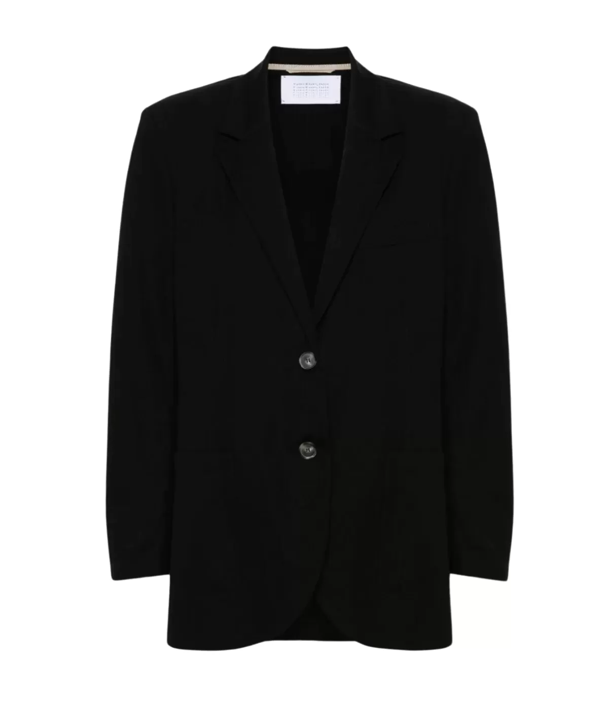 Harris Wharf London Tailored Techno Viscose Blazer in Black Fashion