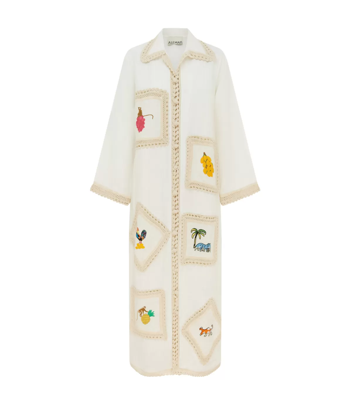 Alemais Teddy Shirtdress in Cream Shop