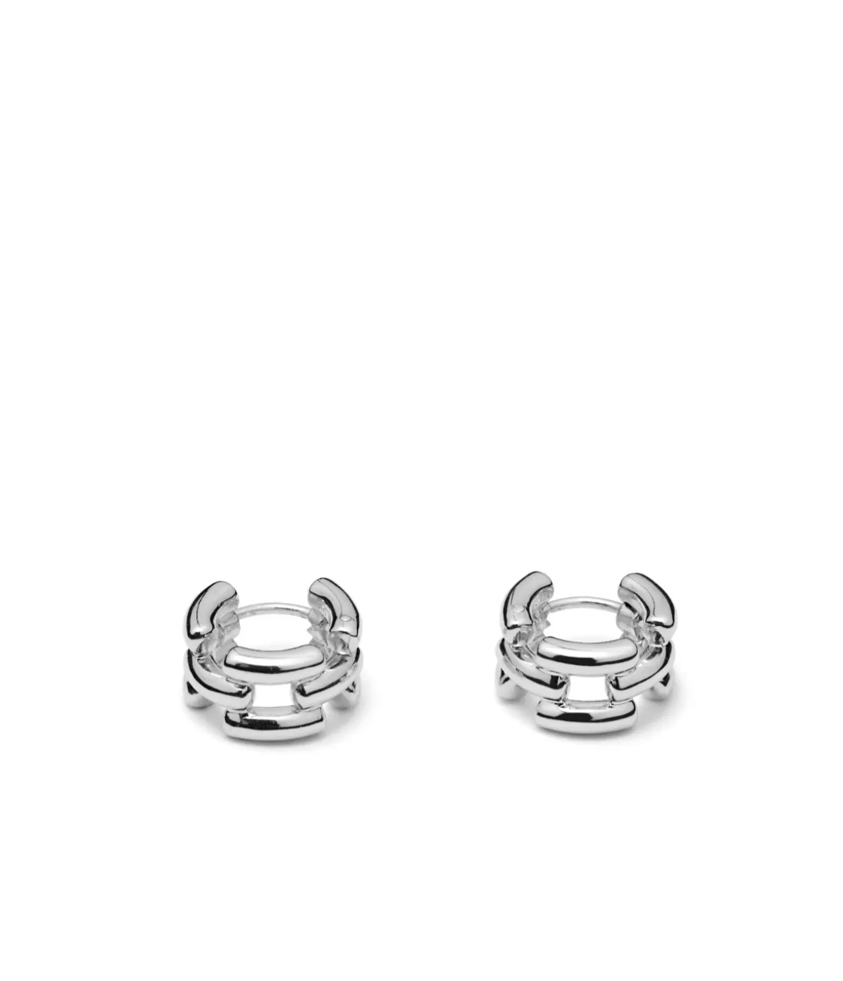 Lie Studio The Johanna Earrings in Silver Sale