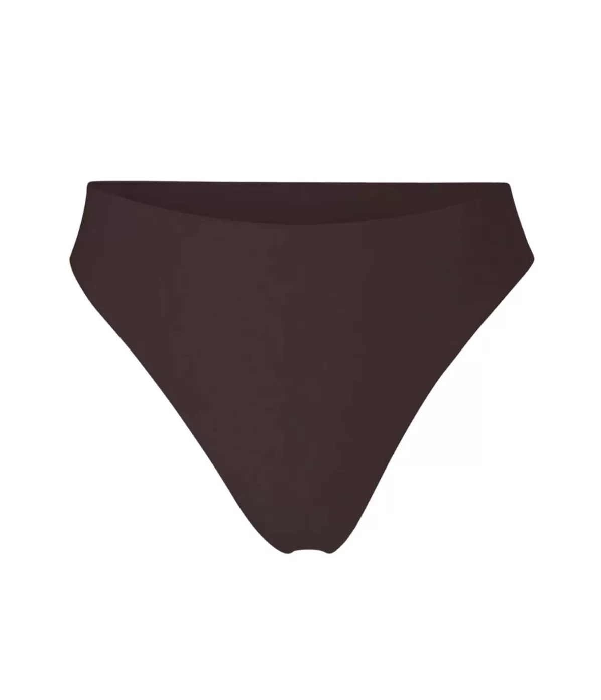 Anemos The Midi High Cut Bikini Bottom in Espresso Cheap