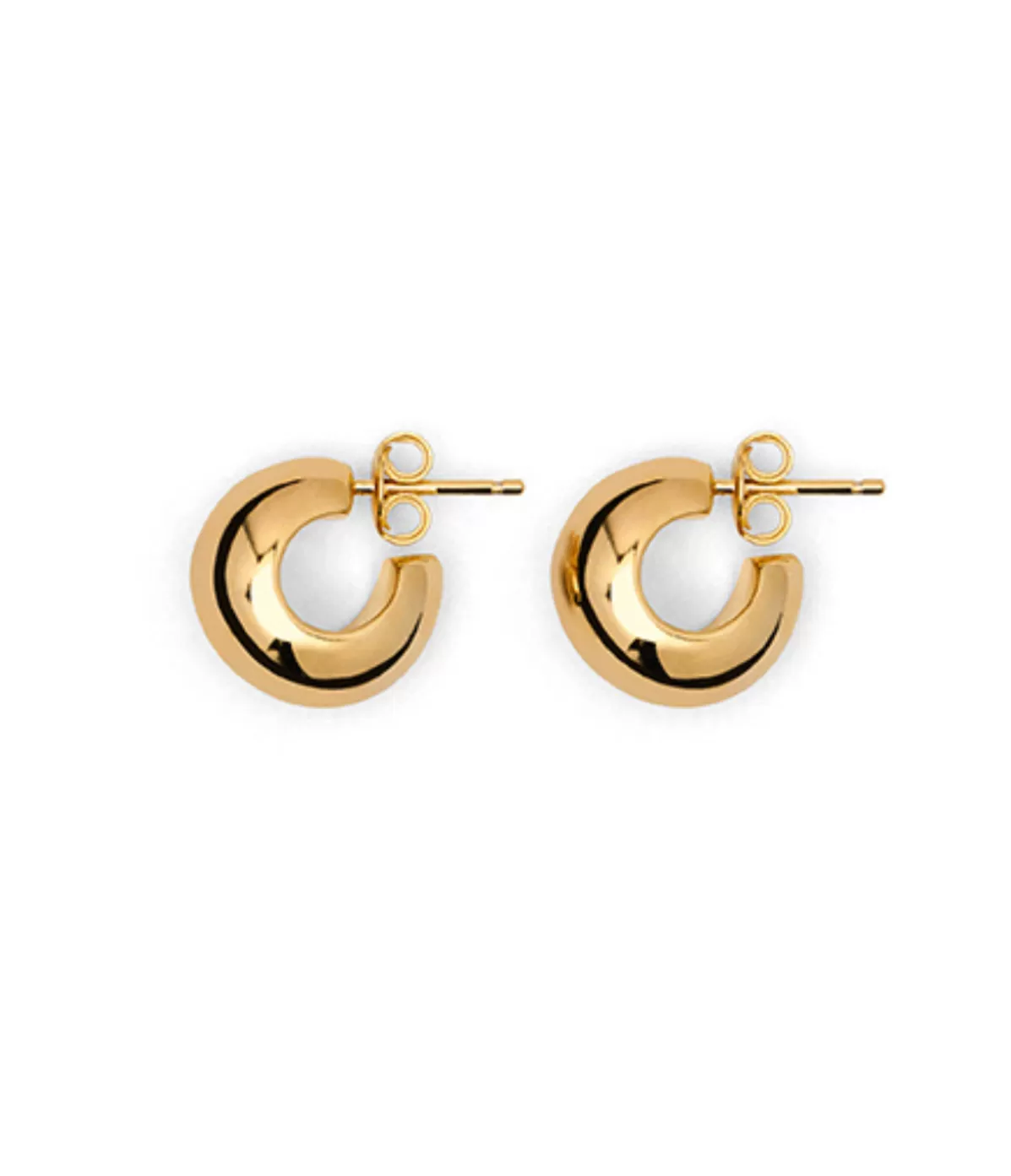 Lie Studio The Simone Earrings in Gold Shop