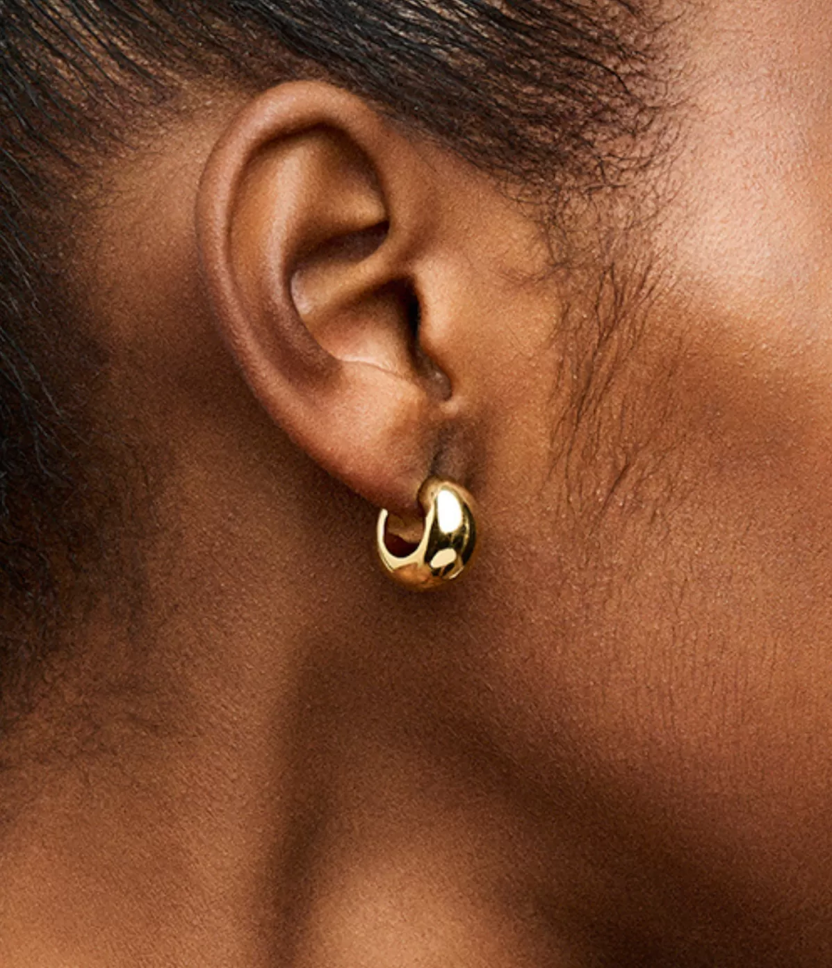 Lie Studio The Simone Earrings in Gold Shop