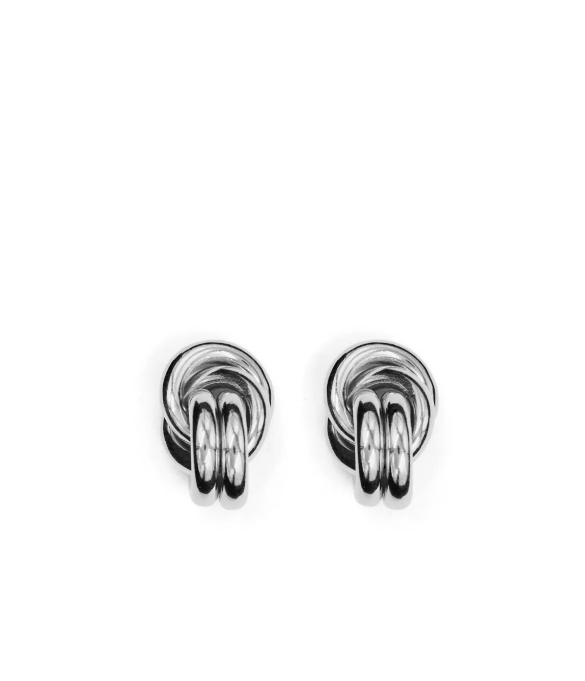 Lie Studio The Vera Earrings in Silver Flash Sale