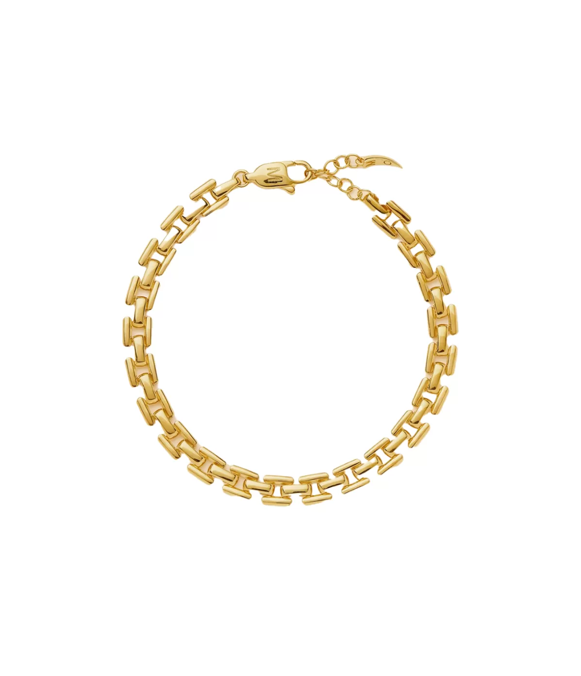 Missoma Timepiece Link Chain Bracelet in Gold Discount