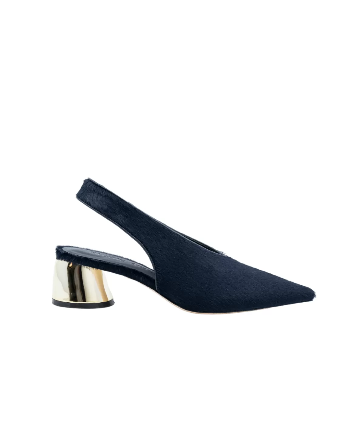 Studio Amelia Toro Slingback Heel in Navy Online