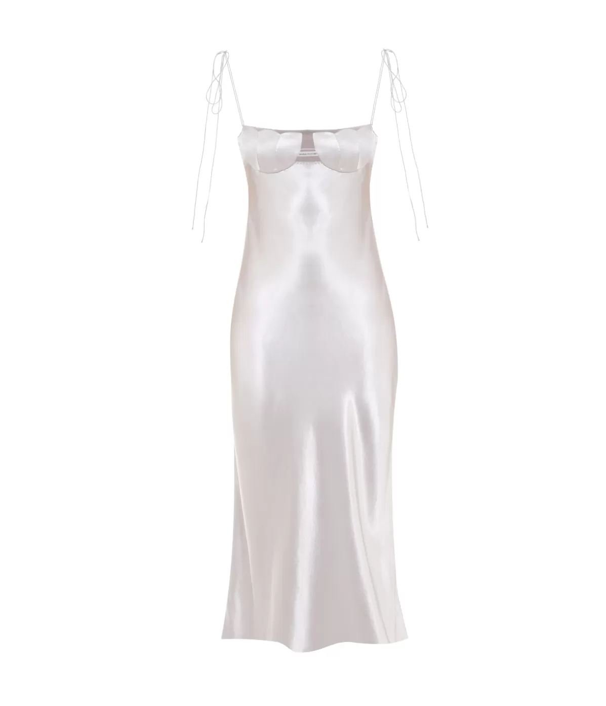 Anna October Tulip Maxi Dress in Silver Hot