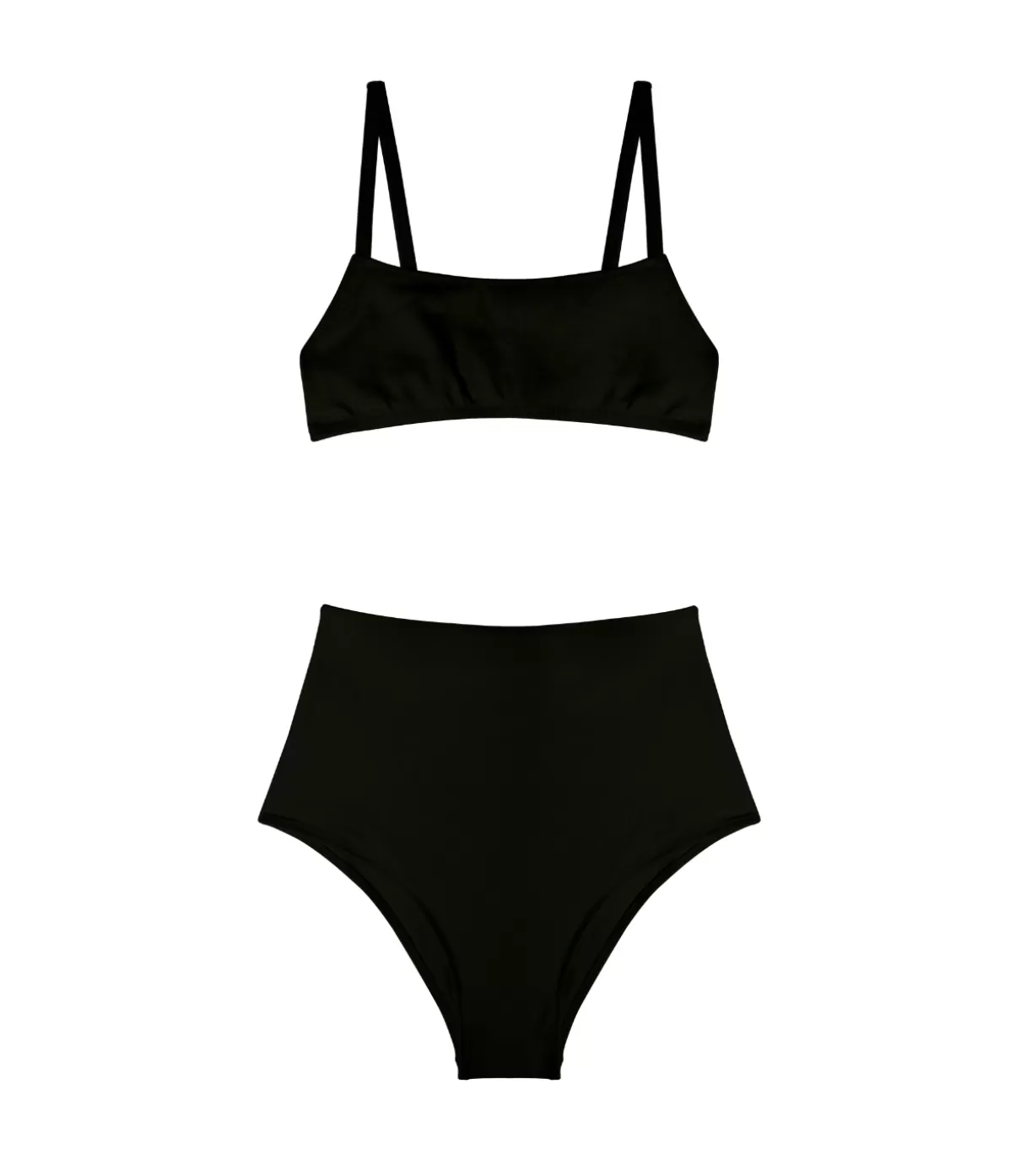 LIDO Undici High Waisted Bikini in Black Store