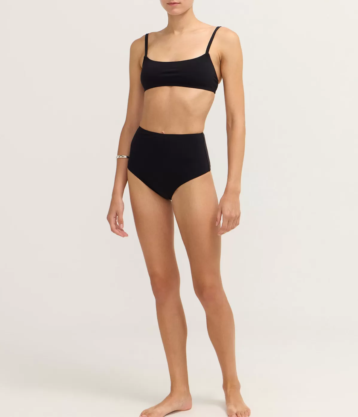 LIDO Undici High Waisted Bikini in Black Store