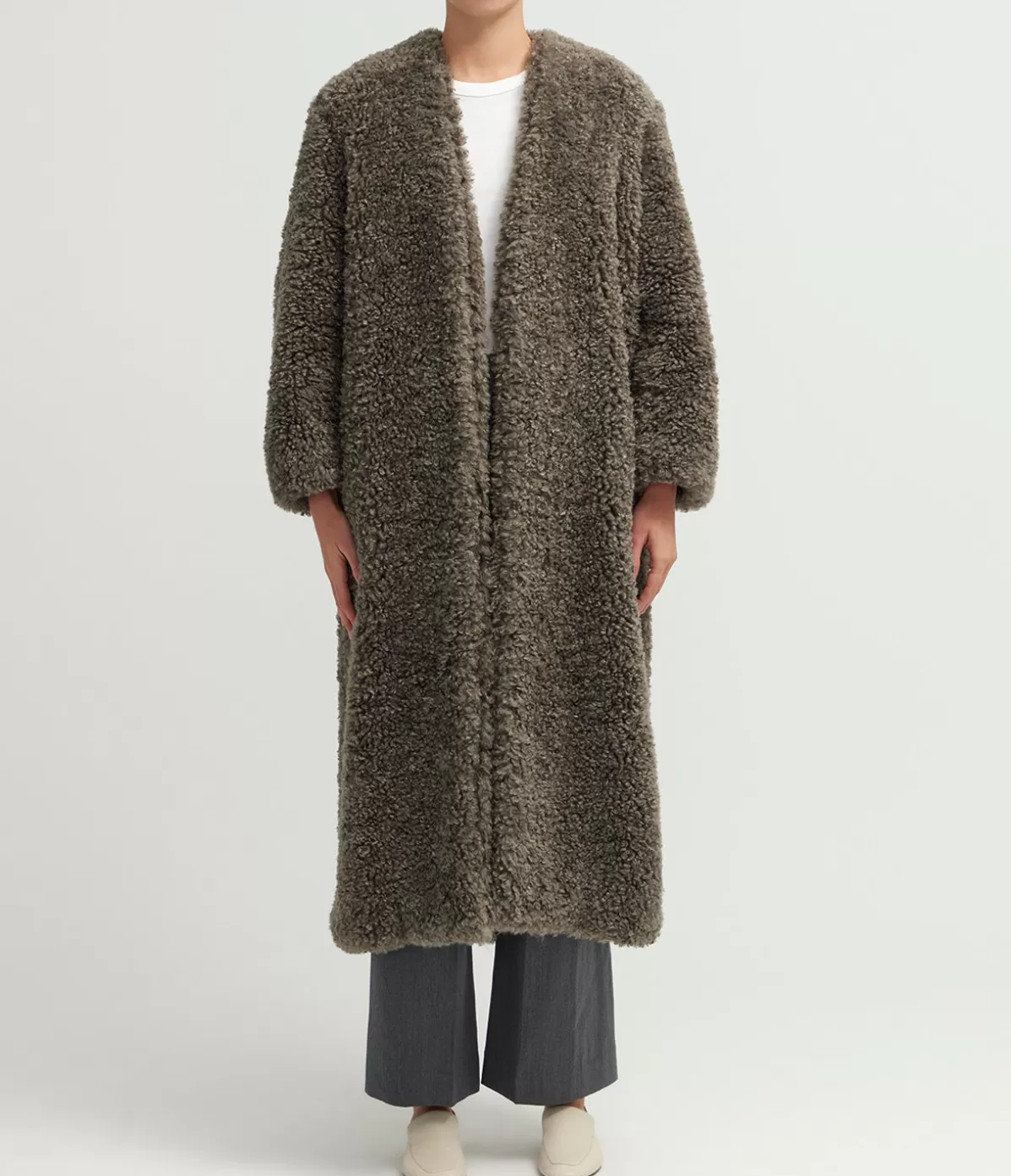 A.Emery Valdes Coat in Petrol Cheap