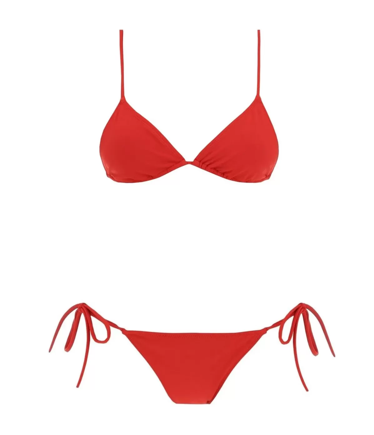 LIDO Venti Self Tie Bikini in Red Best Sale