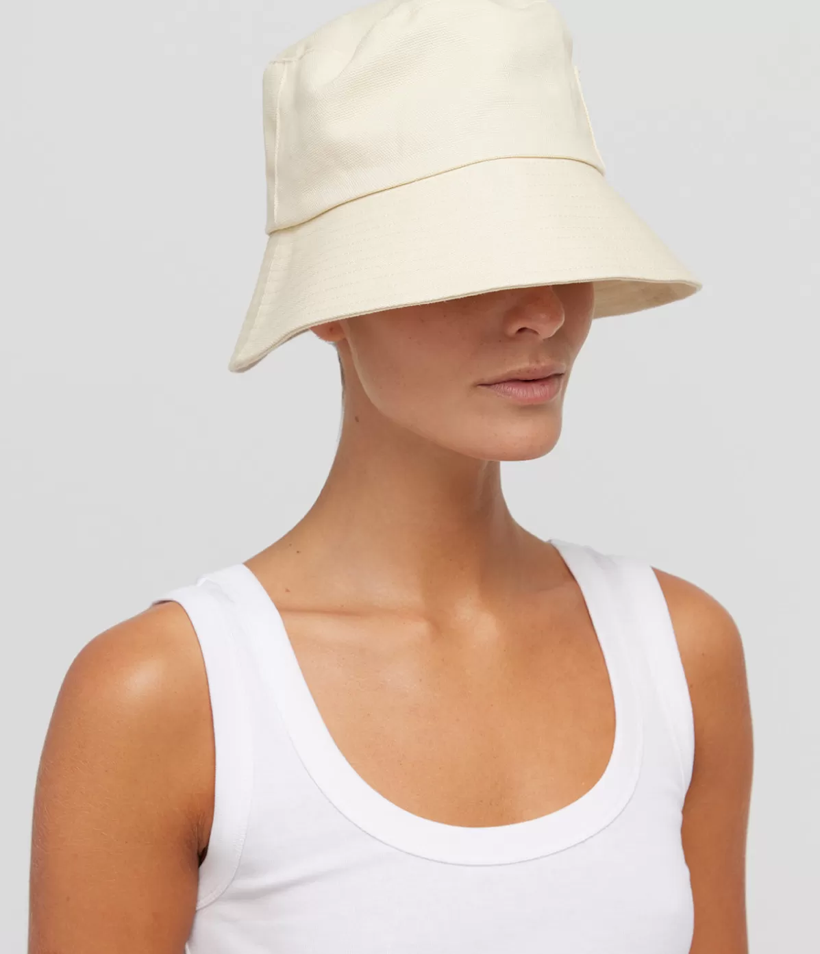 Lack of Color Wave Bucket Hat in Beige Hot