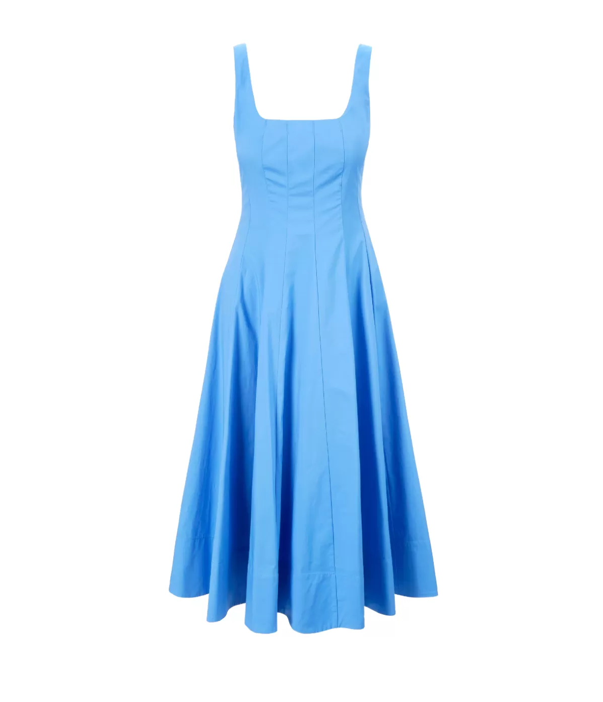 Staud Wells Midi Dress in Cornflower Store