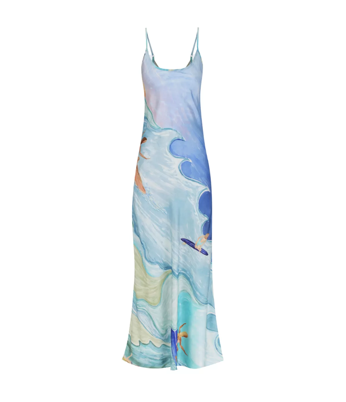 Roame Wessex Slip Dress in Apres Surf Flash Sale