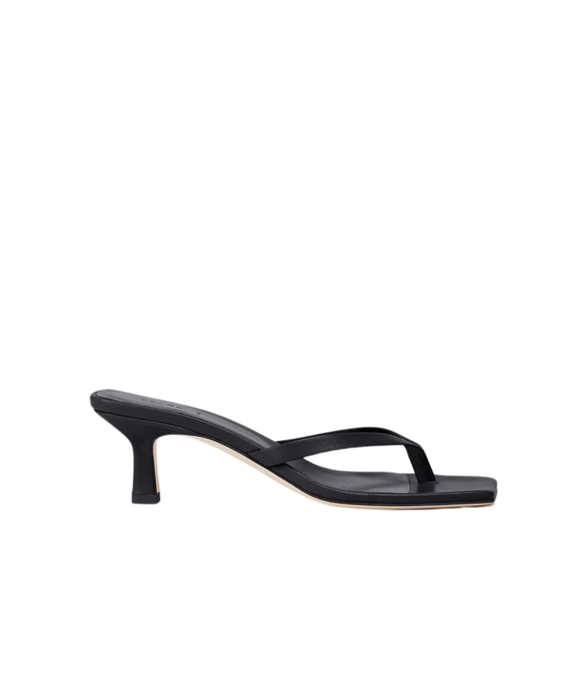 Aeyde Wilma Nappa Heel in Black Clearance