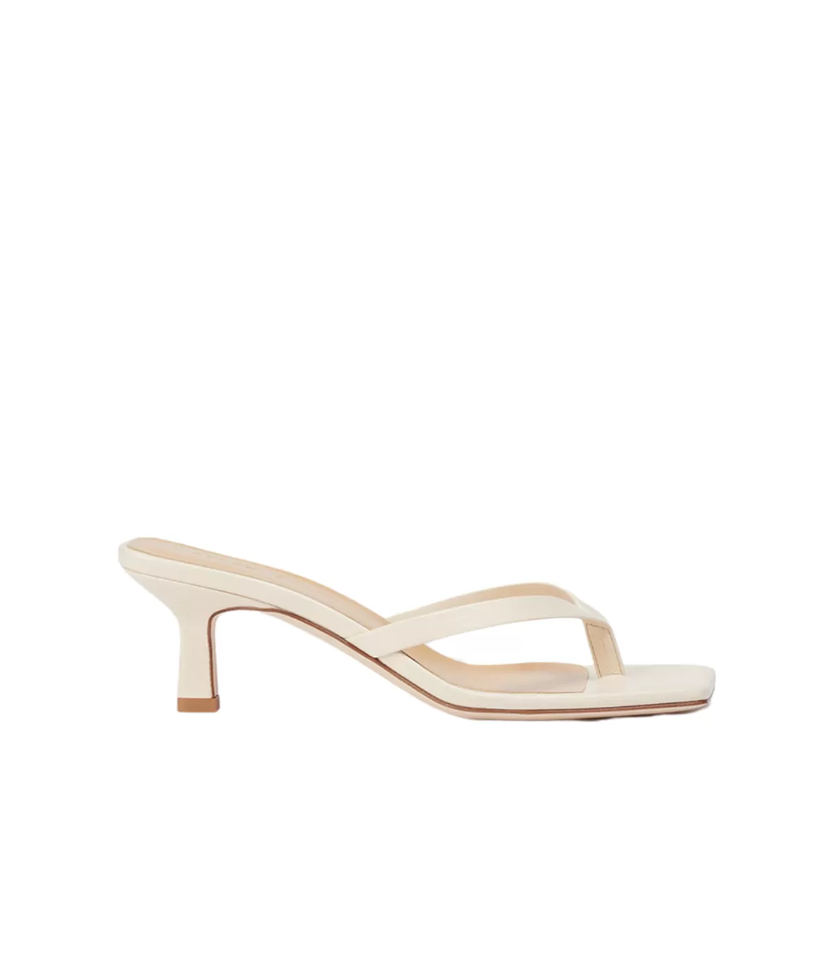 Aeyde Wilma Nappa Heel in Cream Best