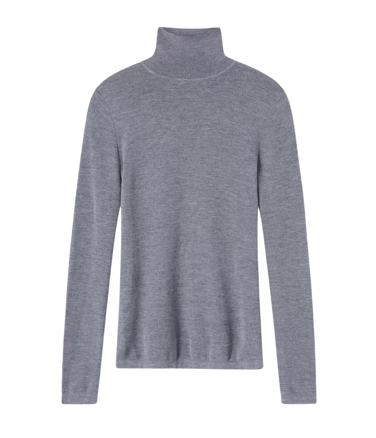 A.Emery Wynter Mock Neck Top in Grey Melange Best