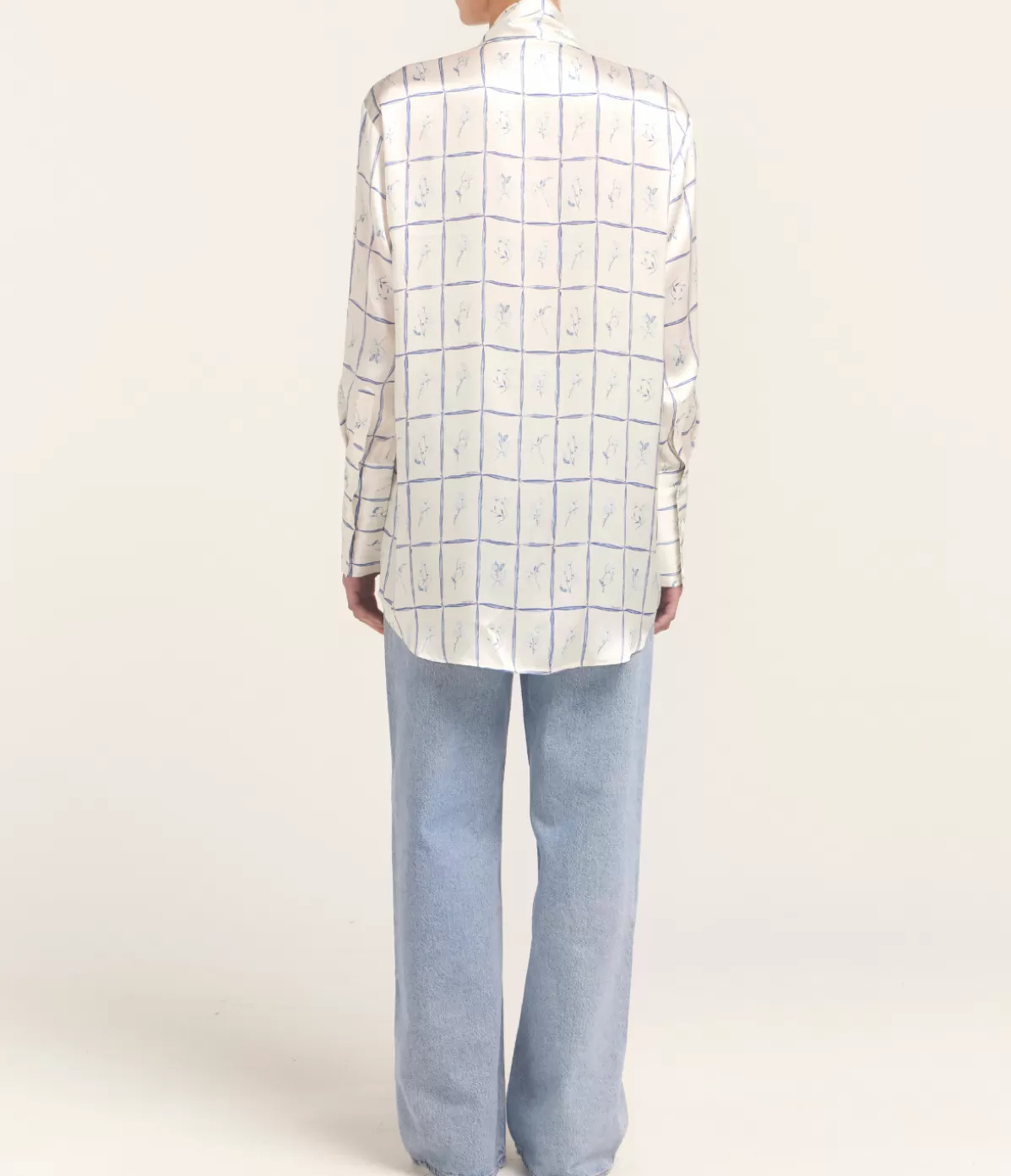 Maggie Marilyn You Remind Me of A Sunday Shirt Sweet Pea Ruffle Check Shirt Clearance